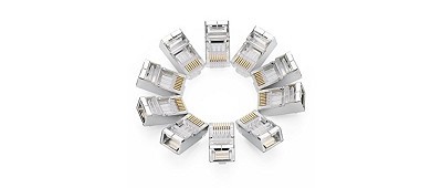 CONNETTORI - SPINE- PRESE  LAN E TELEFONICI